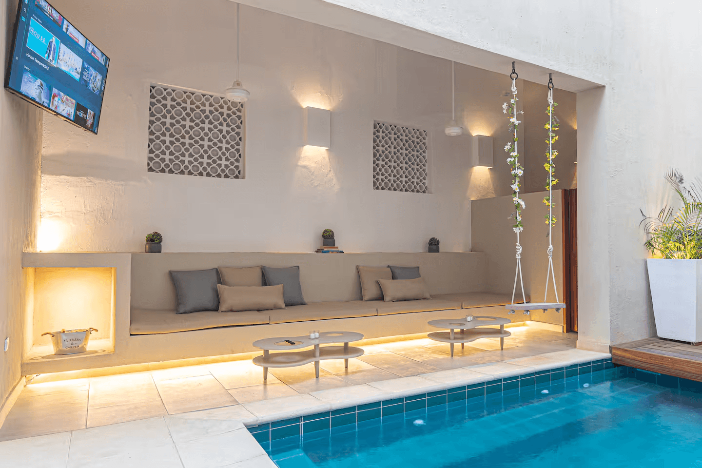 Perla - Apartamento con piscina cerca al mar